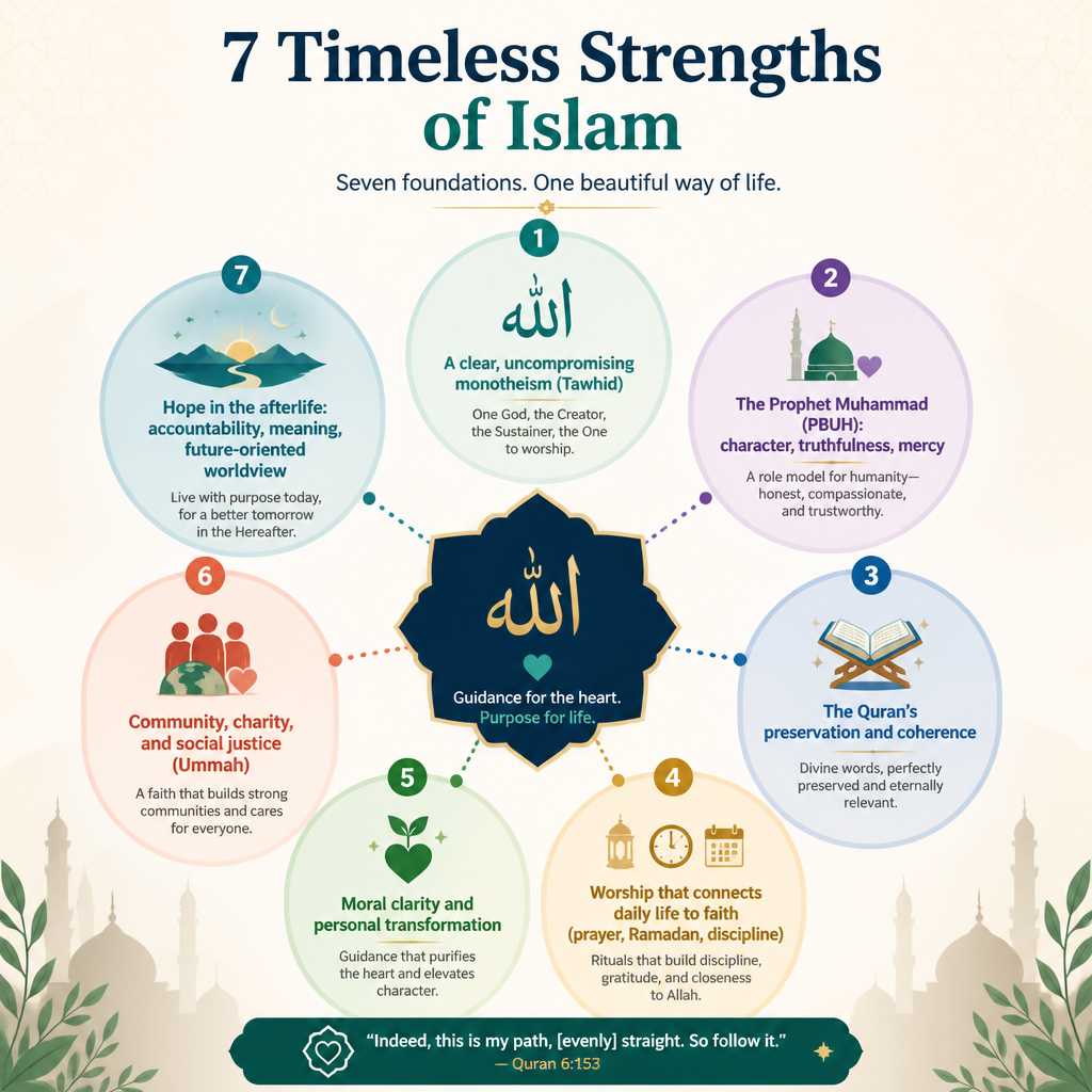 Top 7 reasons people embrace Islam presence in article