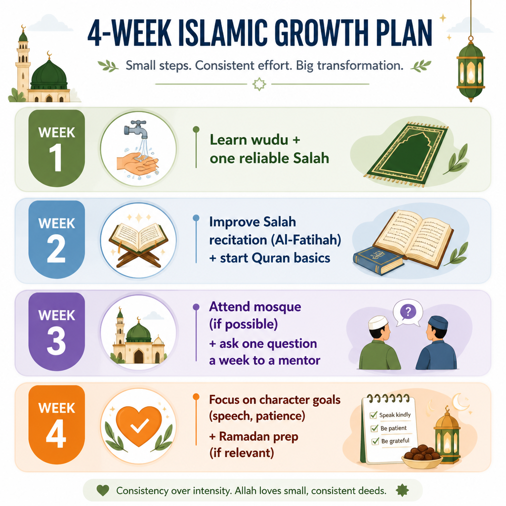 30-Day Roadmap: Week-wise focus areas