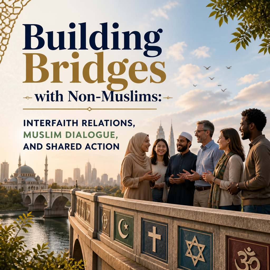 Building Bridges with Non-Muslims: Interfaith Relations, Muslim Dialogue, and Shared Action + (banner)