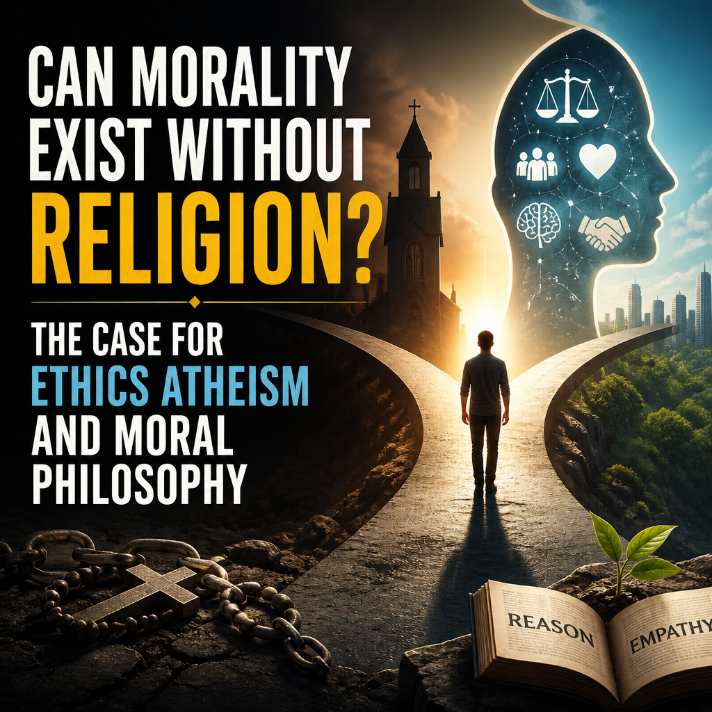 Can Morality Exist Without Religion? The Case for Ethics Atheism and Moral Philosophy + (banner)