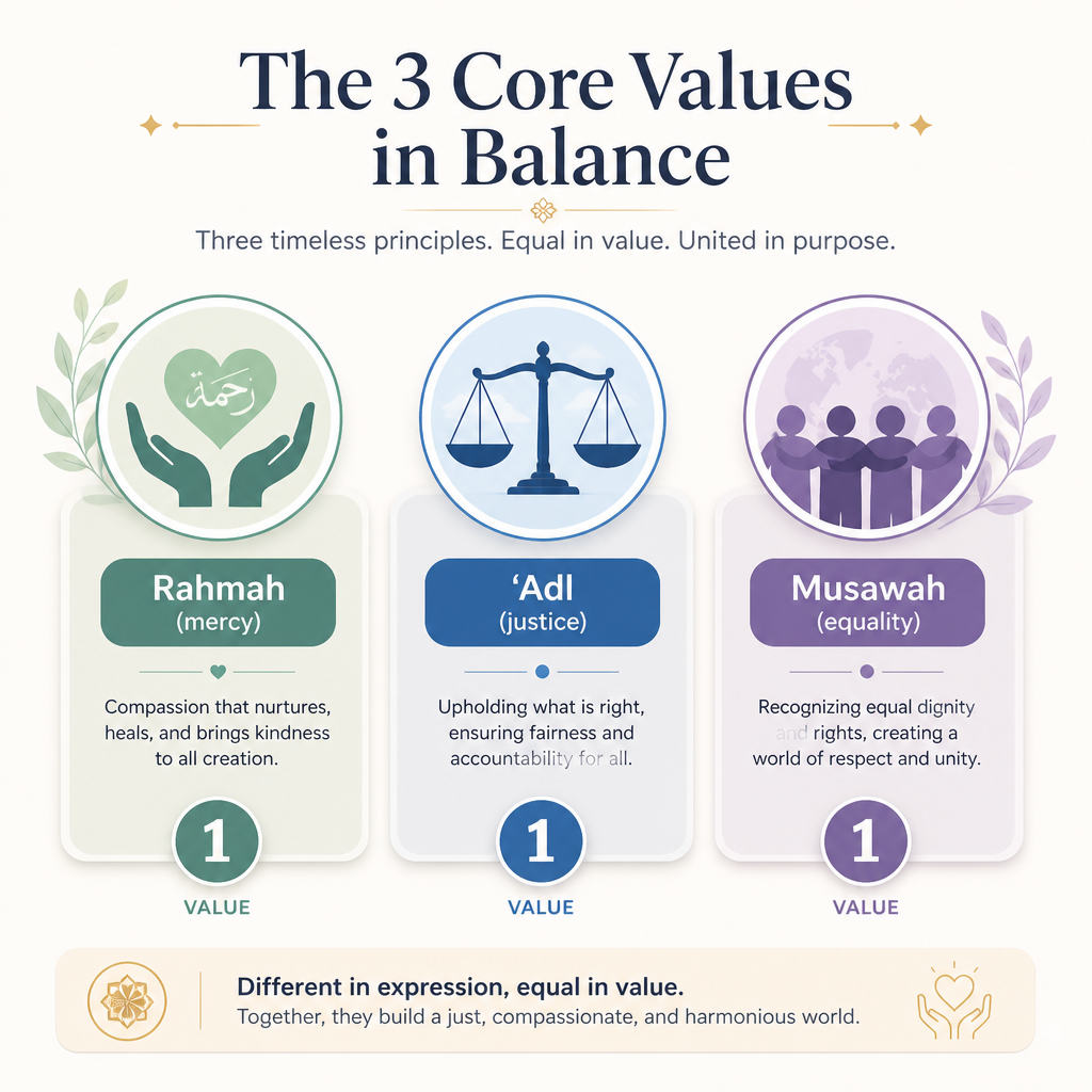 Core communal values emphasized