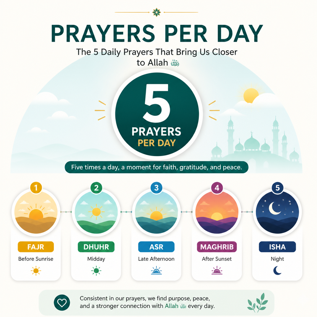 Daily Prayer Frequency (Salah)