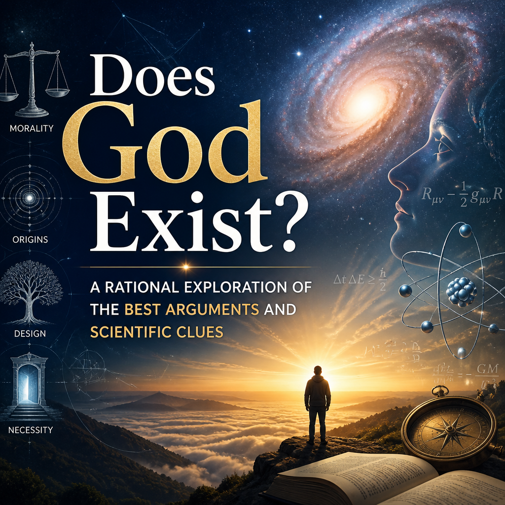 Does God Exist? A Rational Exploration of the Best Arguments and Scientific Clues + (banner)