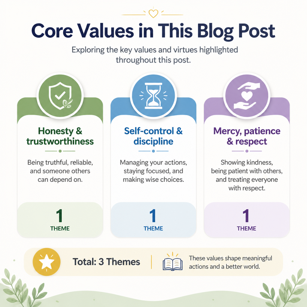 Ethical outcomes from worship integrated with ethics and character