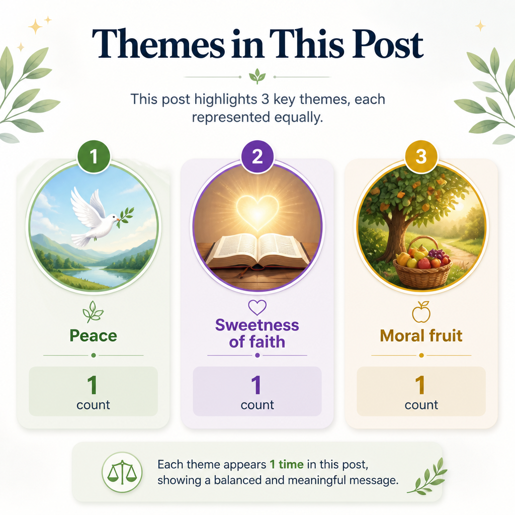 Experiential Proof Outcomes (Faith Experience)