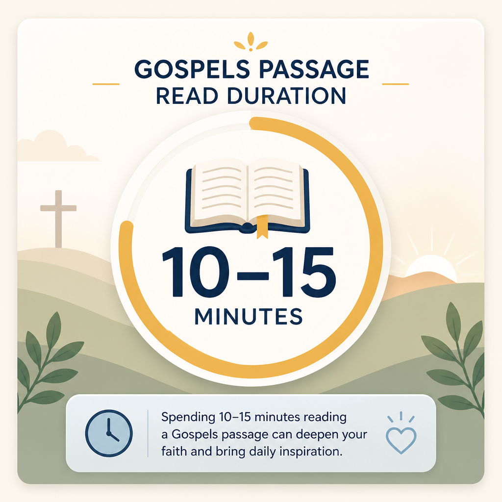 Gospels reading time