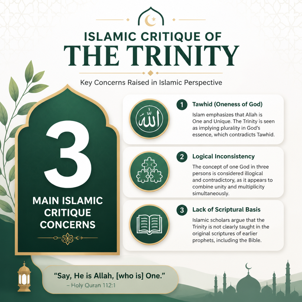 Islam critique concerns (number of main concerns)