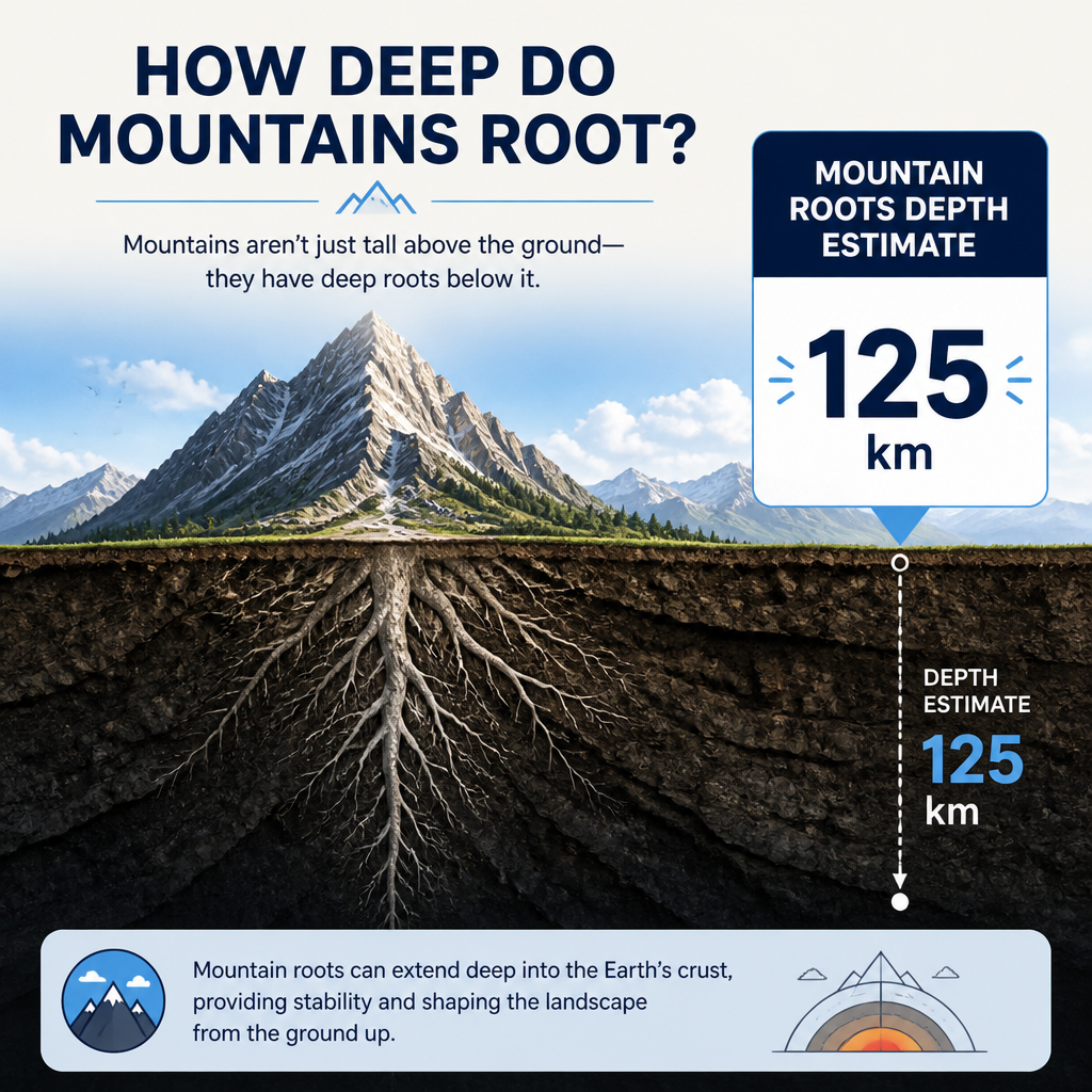 Mountain root depth estimate cited