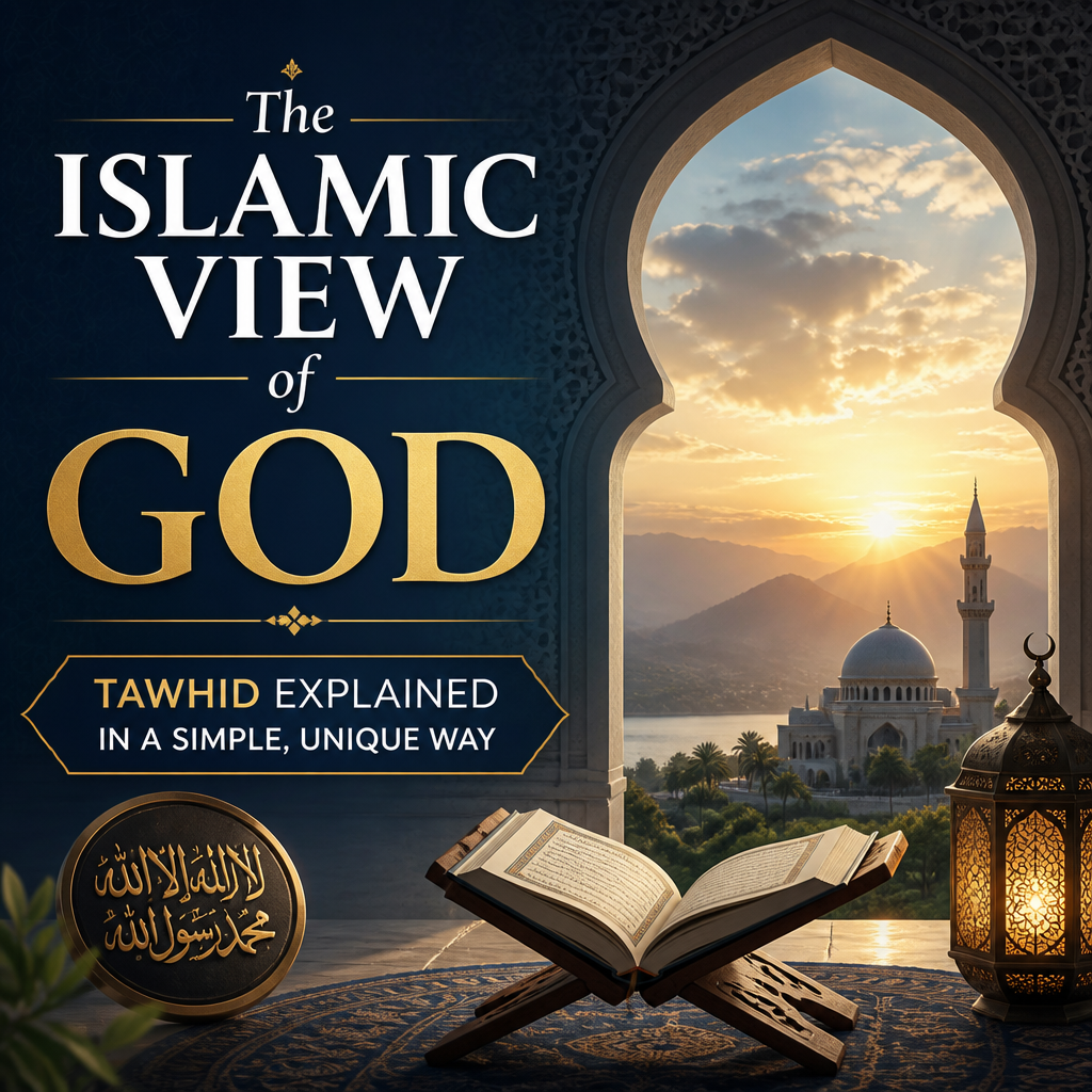 The Islamic View of God: Tawhid Explained in a Simple, Unique Way + (banner)
