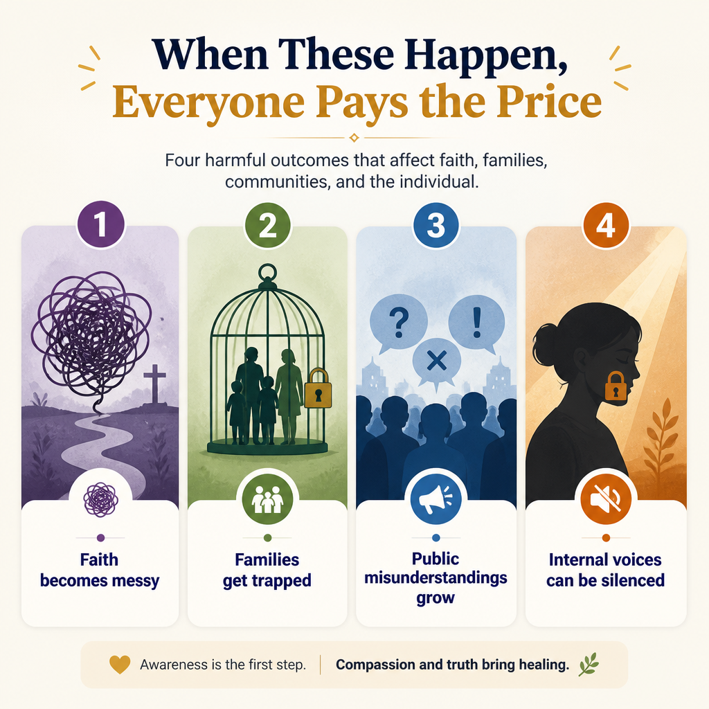 Types of problems caused when culture is treated as religion
